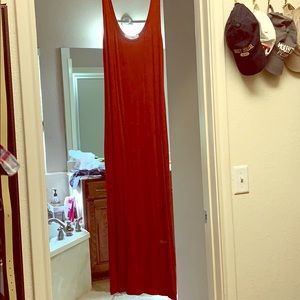 Causal Maxi Tank Dress